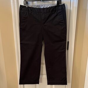 GAP Black cropped Pants size 8